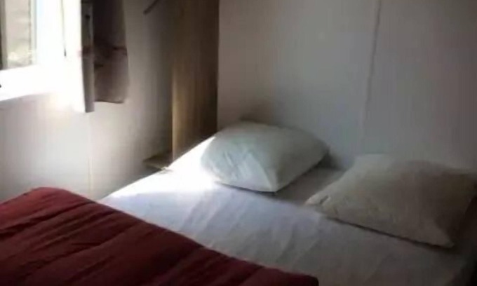 Quettehou House | Campsite Le Rivage* - Tithome 3-Room 4-Person Canvas Bungalow Without Toilet