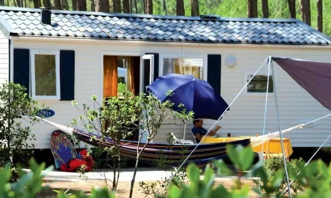 Lacanau House | Campsite Le Tedey* - Mobile home 3 Trèfles 3 rooms 4 people