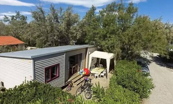 Torreilles-Plage House | Campsite Les Dunes* - Classic 4-room mobile home for 6 people with air conditioning