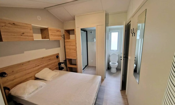 Montrejeau House | Campsite Midi Pyrenees * - Mobile home 2 bedrooms/2 bathrooms 4 people