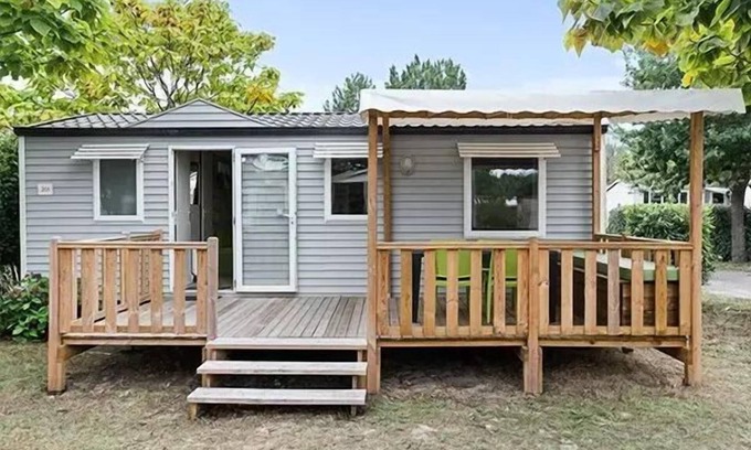 Saint-Cheron House | Campsite Parc des Roches * - Classic 4-room mobile home for 6 people
