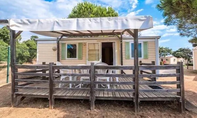 Landevieille House | Campsite Romanée L'Evasion* - Mobile home Classic XL 3 rooms 4 people