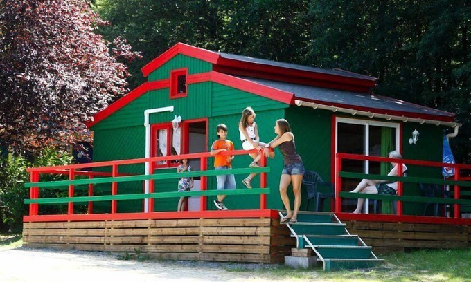 Servies Ski Chalet | Campsite Saint Pierre de Rousieux**** - Green Chalet 2 Rooms 4/6 People Mezzanine