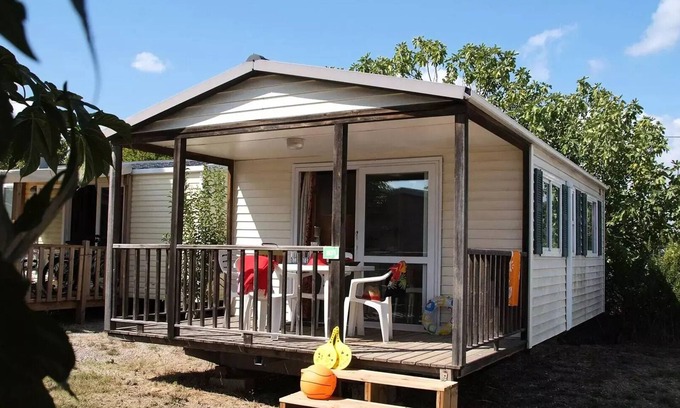 Saint-Auban House | Campsite Tikayan La Pinatelle* - Mobile home Idaho Eco 3 rooms 4 people Air-conditioned
