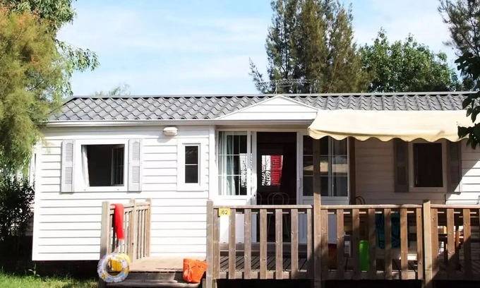 Saint-Auban House | Campsite Tikayan La Pinatelle* - Mobile home Texas Eco 4 rooms 6/8 people