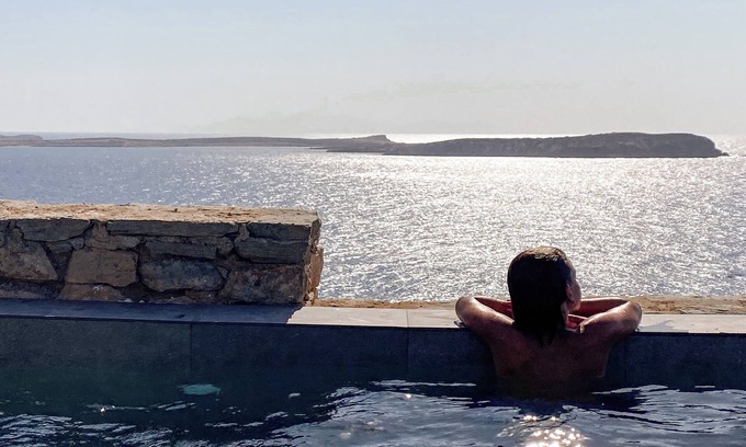 Paros Villa | Canava suite Paros, 65sq.m | Private Pool & Panoramic sea view | "endless blue"