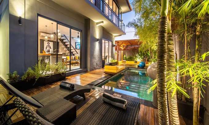 Berawa Villa | Canggu Private Villa w Pool just steps to Atlas and Finns Beach clubs