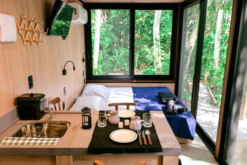 Sao Pedro Ski Chalet | Canto do Mar | Suíte romântica à beira-mar