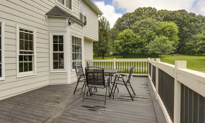 Canton House | Canton Oasis: Private Deck & Relaxing Pool Area!