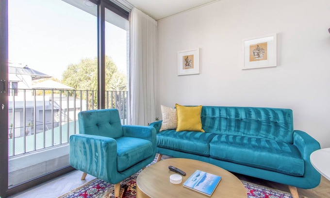 Greater Johannesburg Metropolitan Area Apartment | Canvas of Comfort Beneath Rosebank Skies