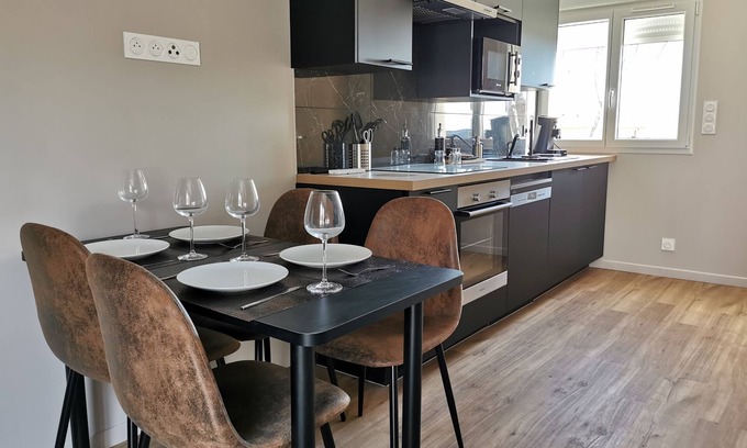 Moyen-Vernet Apartment | Cap d'Ona T2 4 people with terrace