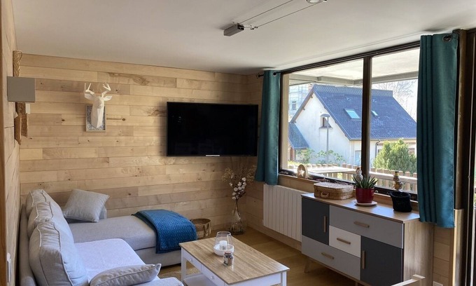 Mont-Dore Apartment | Cap#Detente cosy, bright, comfortable apartment with a beautiful view of the Capucin.