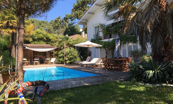Piraillan House | CAP FERRET PIRAILLAN RC VILLA CHARME SWIMMING POOL 4 PEOPLE