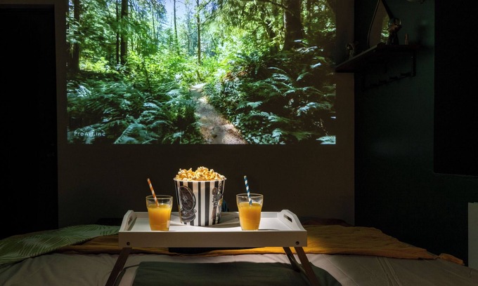 Limoux Apartment | Cap Jungle*Cinéma Immersif with video projector