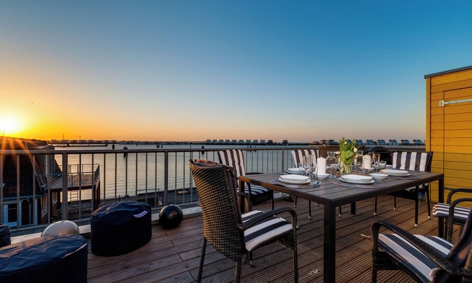 Olpenitz Apartment | Cape Mar 2: Baltic Sea vacation with fireplace, terrace lake & wellness bath right on the water