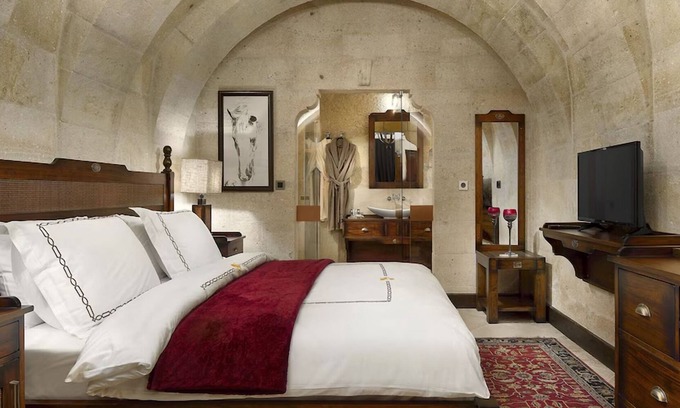 Mustafapasa Hotel | Cappadocia Cave Escape – Historic Hideaway with Modern Comforts!