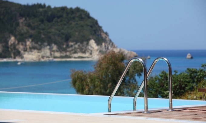 Agios Nikitas Villa | Capro - New 5-bedroom villa with private pool and stunning view!