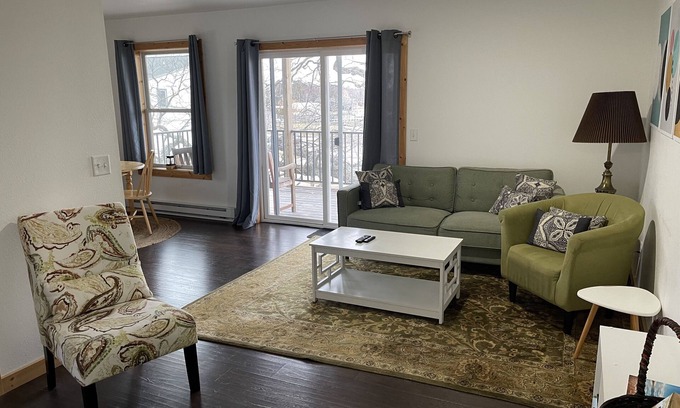 Beaver Island Apartment | Captain's Quarters @The Boat Shop - Overlooking Paradise Bay