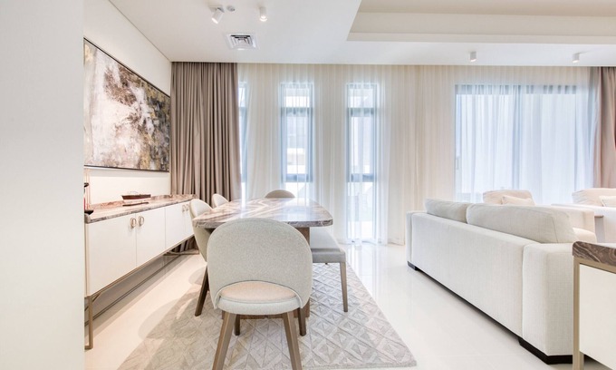 Dubai House | Captivating 3BR Townhouse at DAMAC Hills 2 Zinnia, Dubailand by Deluxe Holiday Homes