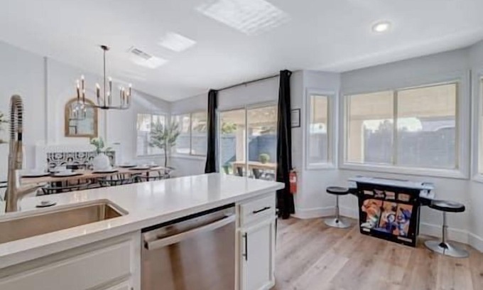North Las Vegas House | Captivating 4BR Haven w/Pool, Spa & Arcade Games!