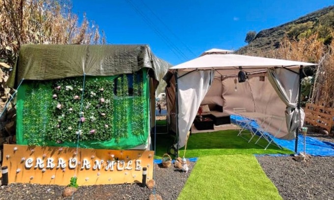 Teror House | 'Caranmule' with Mountain View, Shared Terrace and Private Garden