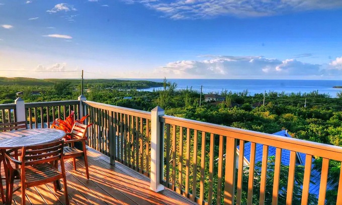 Governor's Harbour Apartment | Caribbean and Atlantic Ocean Views/Near Twin Cove Beach/Garden Oasis Vibe.