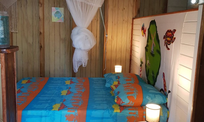 Saint-Louis House | Caribbean Cocktail, Furnished Tourist Residence: BUNGALOW BAMBOU