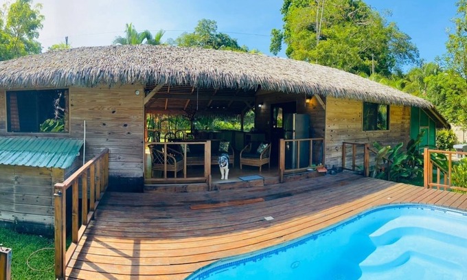 Ojochal House | Caribbean wooden house with swimming pool
