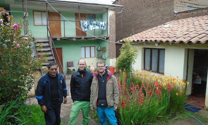 Yanaoca House | Carmelitas-Yanaoca Family House, Canas Cusco Peru Two rooms with three beds.