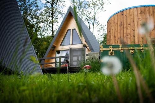 Runcu Ski Chalet | Carpatina Rustic House -Chaleturi A-frame Runcu