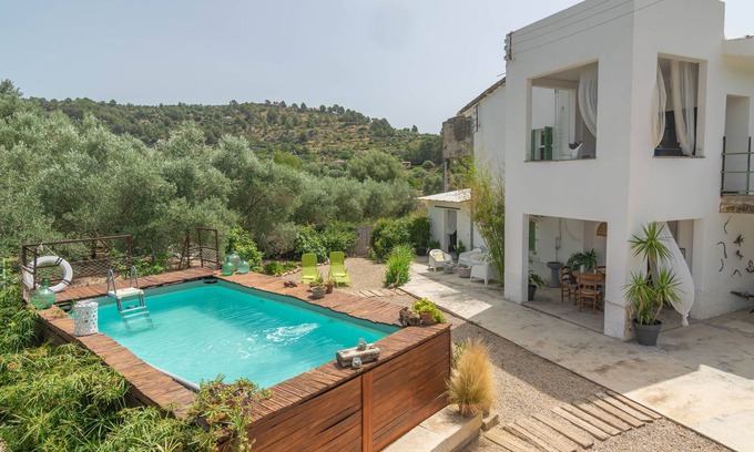 Mancor de la Vall House | CAS ROIG - Chalet with private pool in Mancor de la Vall. Free WiFi
