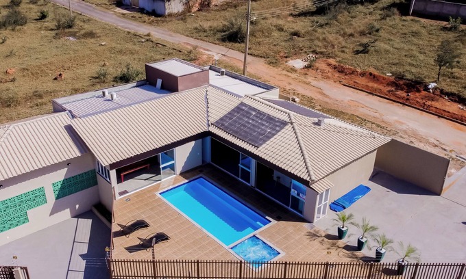 Caldas Novas House | Casa à beira do Lago Corumbá, com uma vista incrível