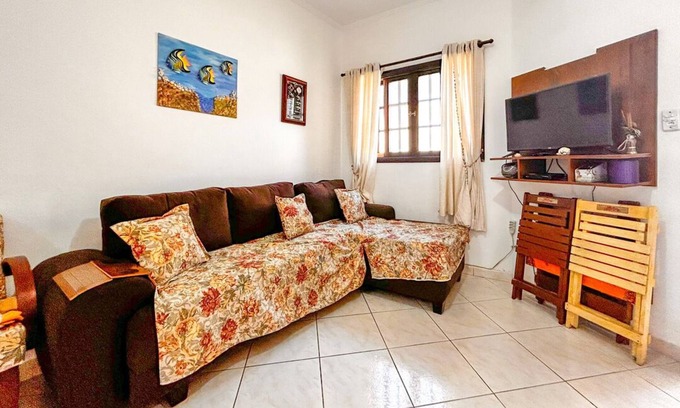 Real House | Casa a 180m da Praia Jardim Real - Praia Grande/SP