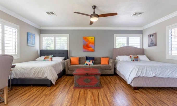 Lincoln Acres House | Casa Alquimia-Chula Vista Home, Private patio.