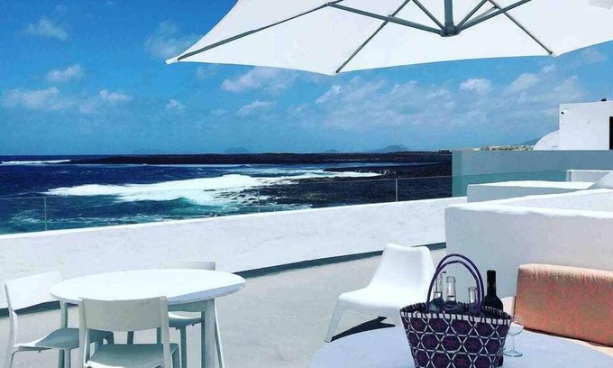 La Santa Apartment | CASA ANCLADA - NAILON sea view solarium-barbecue