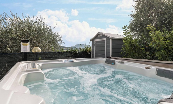 Caprino Veronese House | Casa Anna with Mountain View, Terrace, Whirlpool & Wi-Fi