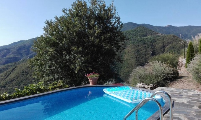 Molini di Triora House | Casa Antica Ristrutturata con Vista Panoramica in Pura Natura