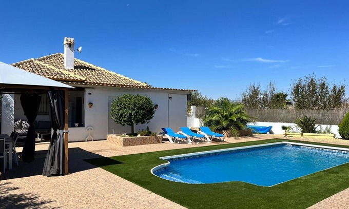 Arboleas Villa | Casa Arboleas - Sunny holiday house with private pool