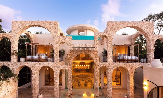 Tulum Villa | Casa Arka | Palacial Sanctuary for group retreats