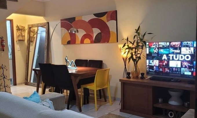 Palmeiras House | Casa, Até 7hóspedes, 5minutos da Praia, Garagem, Wi-fi 300mbps, Jr Catito