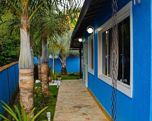 Vila do Abraao House | Casa azul Ilha Grande