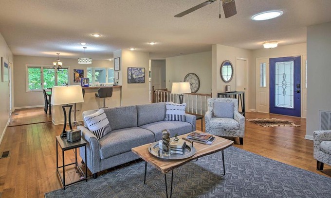 Hot Springs Village House | Casa Azul on Cortez Golf Course Decks and Views!