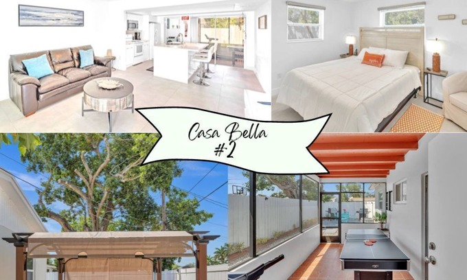 Driftwood House | Casa Bella2:Private Jacuzzi, Pool table,Hardrock