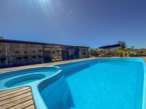 Alto Paraiso de Goias Cabin | Casa Borba Chalé panorâmico