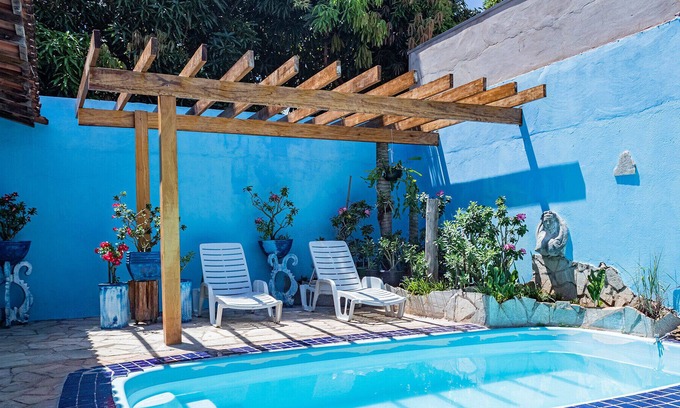 Jardim Leblon House | Casa c ótima localização, piscina e WiFi - Cuiabá