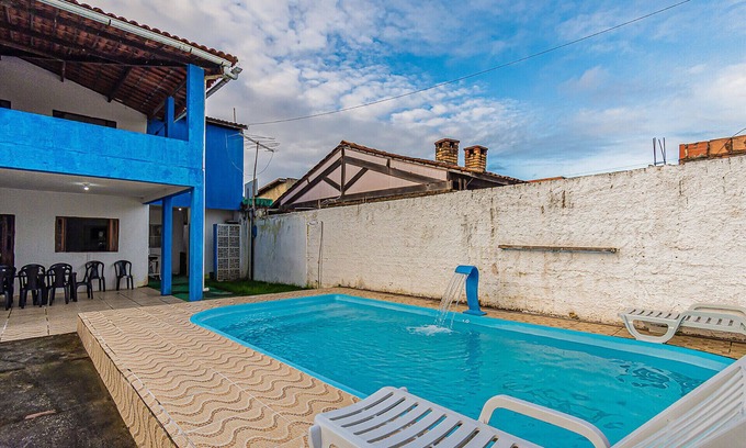 Massagueira Ski Chalet | Casa c piscina na Lagoa Manguaba, Mal. Deodoro/AL