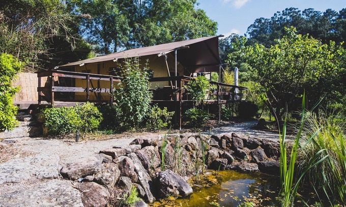 Caldas da Rainha RV Rental | Casa Cha – Luxury Safari Tent with Oriental Flair at Quinta Japonesa