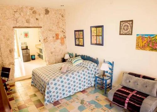 Centro House | Casa Chaak Maya - Estudio privado con alberca en Mérida