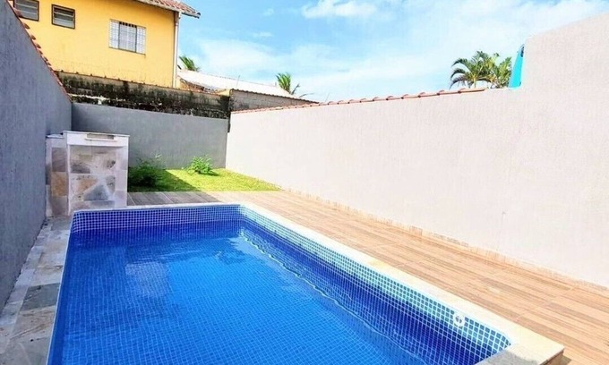 Tupy House | Casa com Piscina em Itanhaém