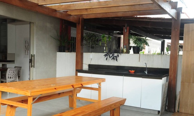 Ponta de Campina House | Casa com área gourmet na Praia Ponta de Campina/PB